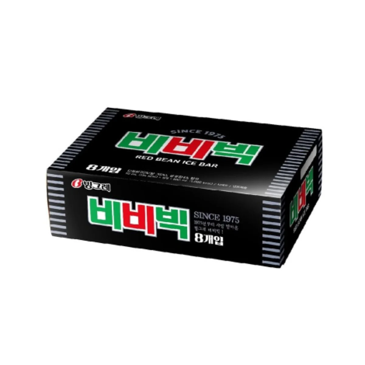 [PICKUP  ONLY] BBBIG RED BEAN ICE BAR 70ml 8pk , 빙그레 비비빅 멀티 70ml 8pk