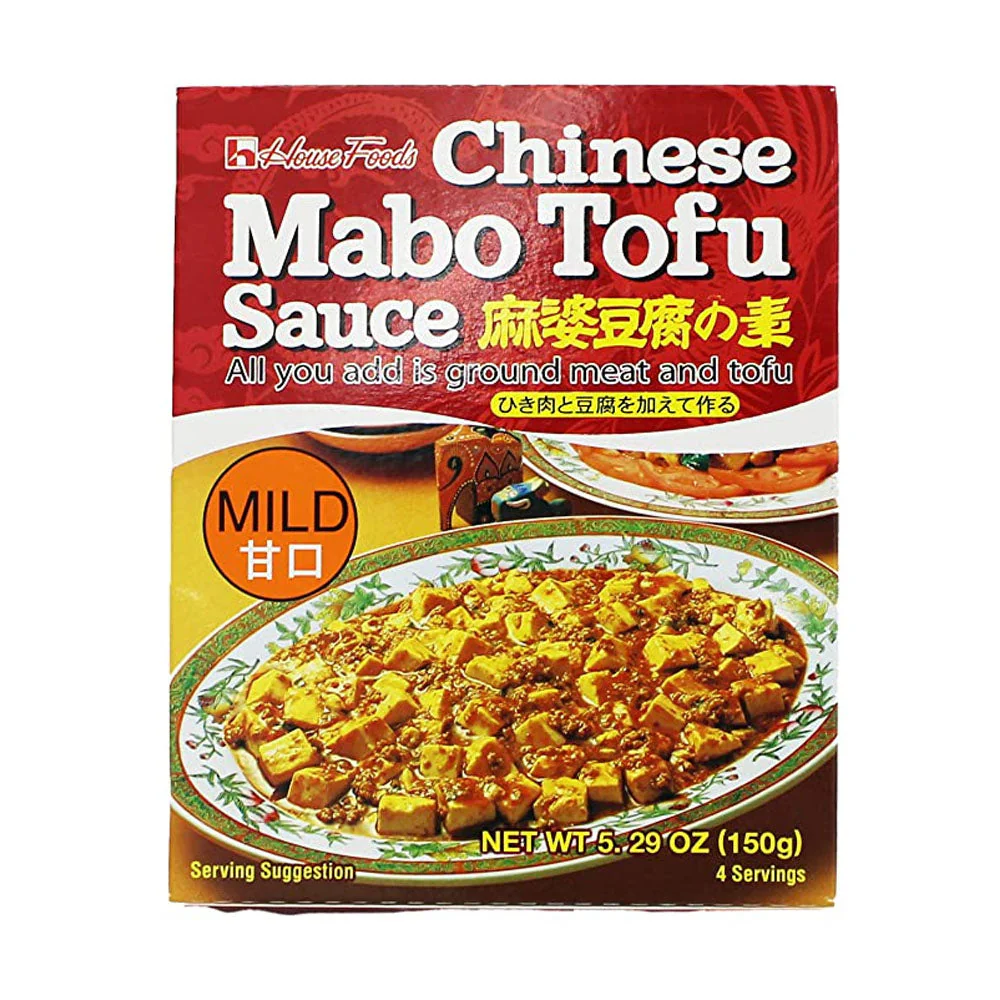 House Chinese Mabo Tofu Sauce Mild 5.29oz 하우스 마파두부소스 순한맛 150g