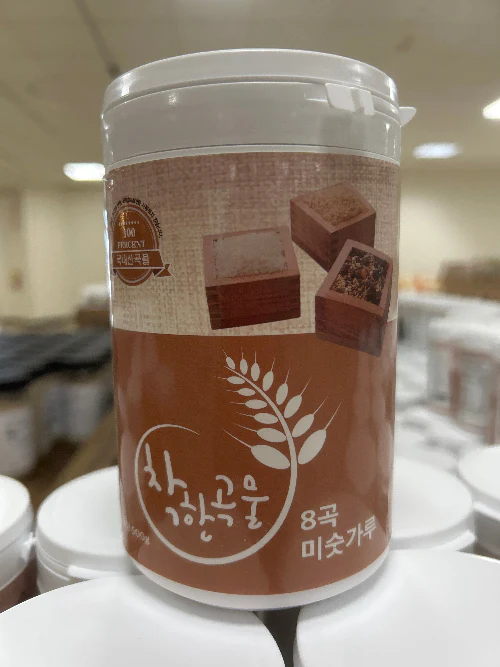 8 Grain Roasted Powder,8곡 미숫가루(플라스틱통) 500g