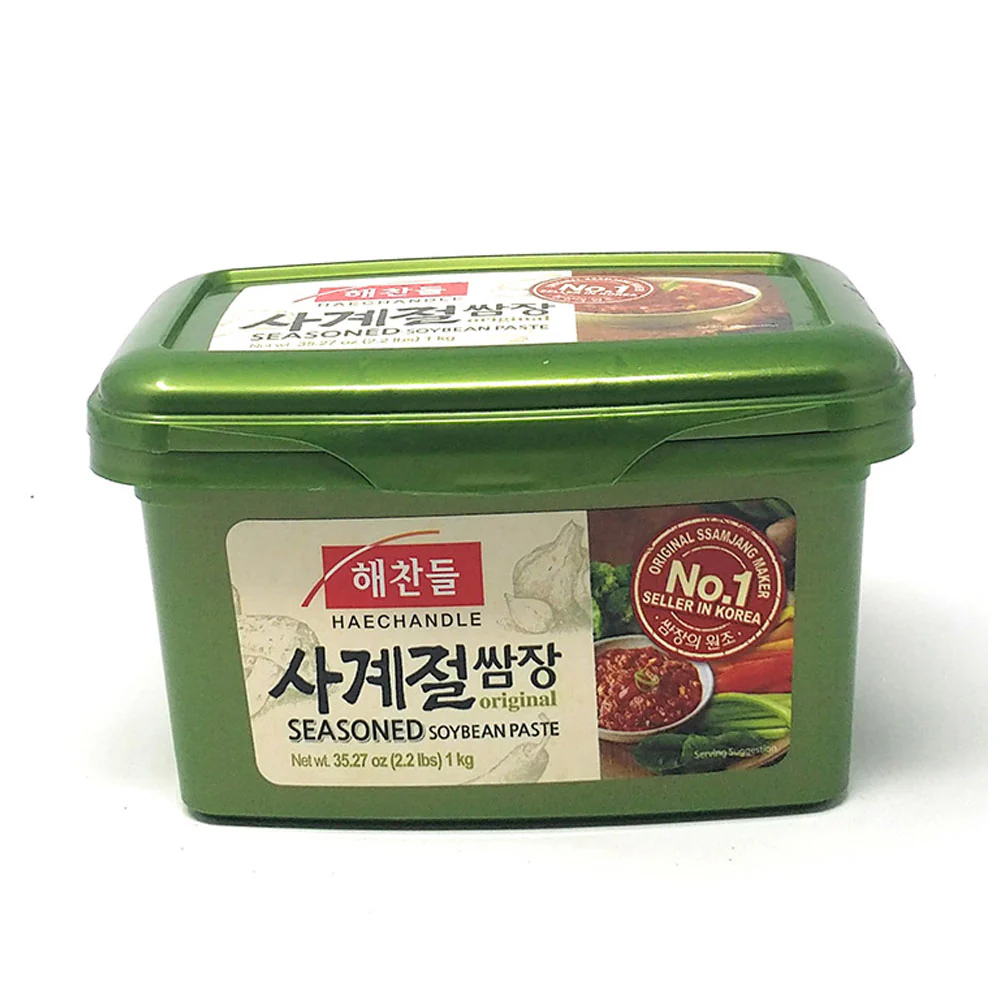 CJ Ssamjang Seasoned Soybean Paste 2.2Lb 해찬들 사계절 쌈장 1kg