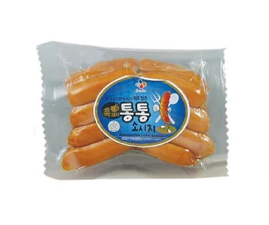[Local Only] CJ Tong Tong Sausage 8oz , CJ 흑돼지 통통소시지 8oz