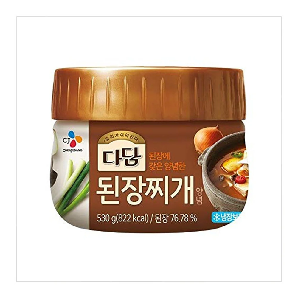[Mega Fresh ] CJ Soybean Paste Seasoning For Stew 18.70oz 다담 된장찌개양념 530g