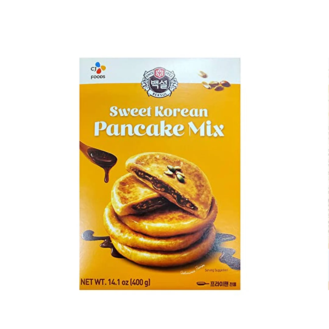 CJ Sweet Korean Pancake Mix 14.11oz 백설 호떡믹스 400g