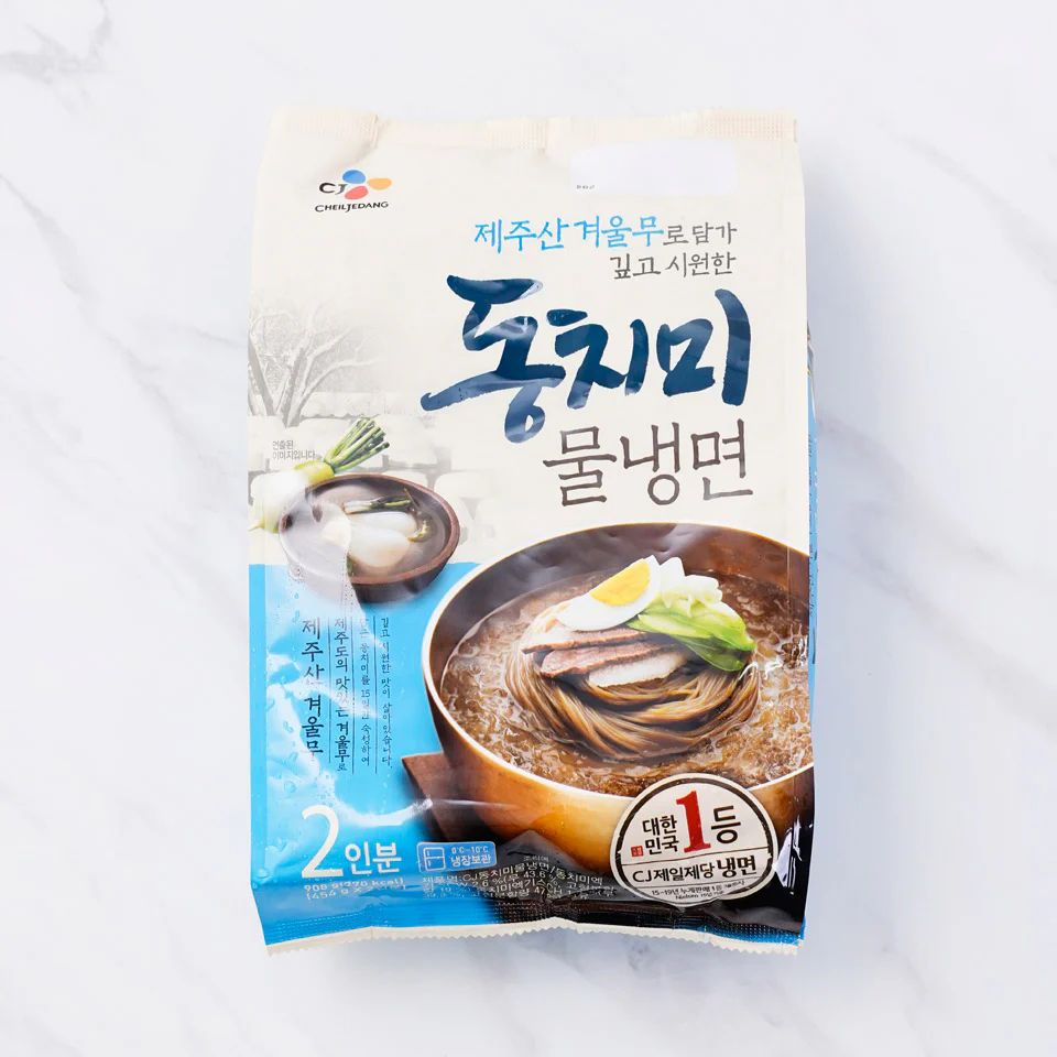 [Mega Fresh ] CJ  DONGCHIMI COLD NOODLE 908g, CJ 평안도식 동치미 물냉면 2인분 908g
