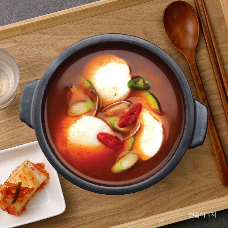 CJ Hetbahn Cupbahn Cooked White Rice with Soft Tofu Stew 6.11oz, CJ 햇반 컵반 순두부 찌개 국밥 173g - Image 2