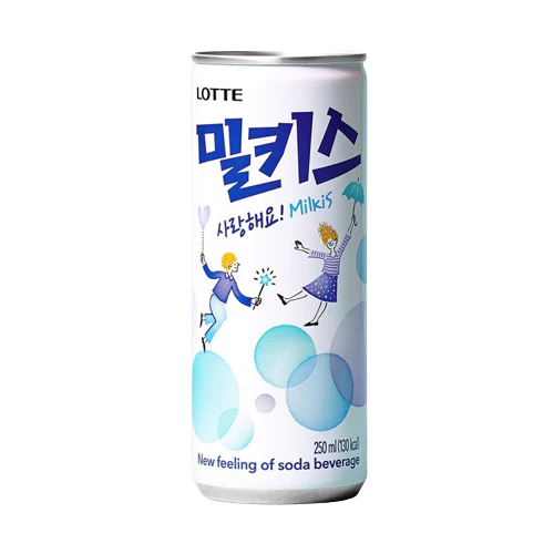 Lotte Milkis Original 8.45fl.oz x 6, 롯데 밀키스 오리지널 250ml x 6 - Image 2