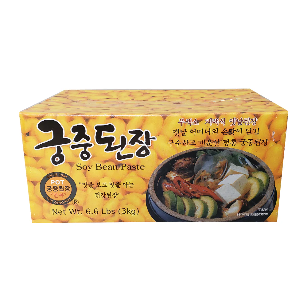 Soybean Paste Box 6.6lbs, 궁중 된장 박스 3kg