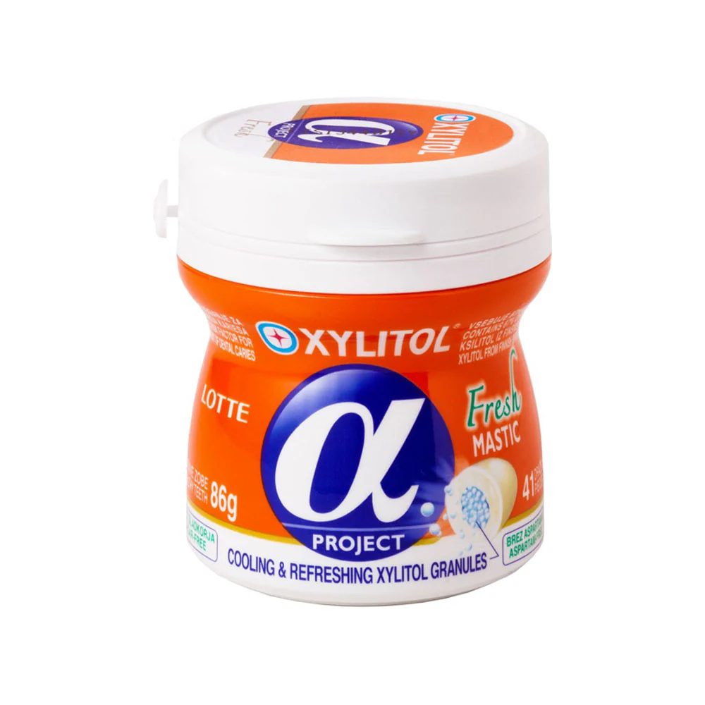 Lotte Xylitol Fresh 3.03oz 롯데 자일리톨 후레쉬 86g