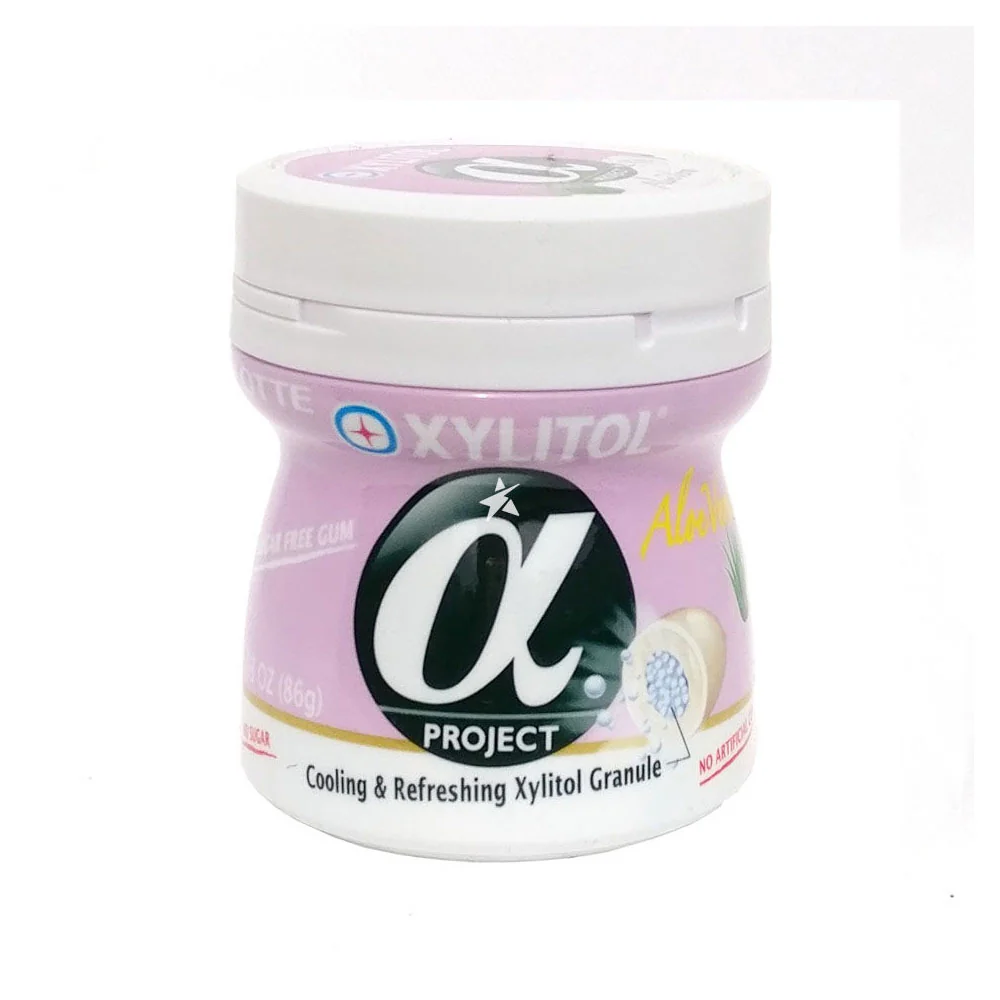 Lotte Xylitol Project 3.03oz 롯데 자일리톨 껌 86g