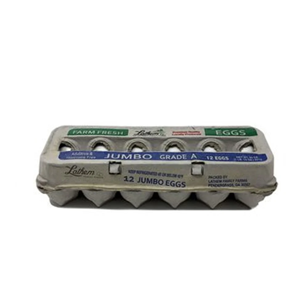 [LOCAL ONLY] Lathem Grade A Eggs Jumbo 12 Ct, Lathem A등급 점보 계란 1 pack - Image 3