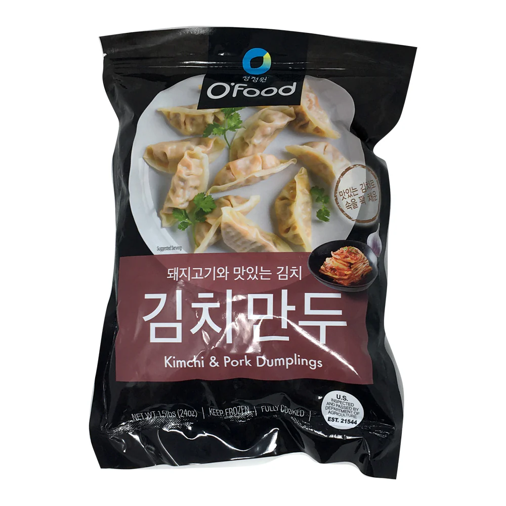 [Local Only] Chung Jung One Kimchi & Pork Dumplings 24oz 청정원 김치만두 680g