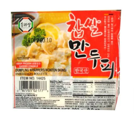 [MEGA FRESH] Dumpling Wrappers 9.98oz / 수라상 찹쌀만두피 280g
