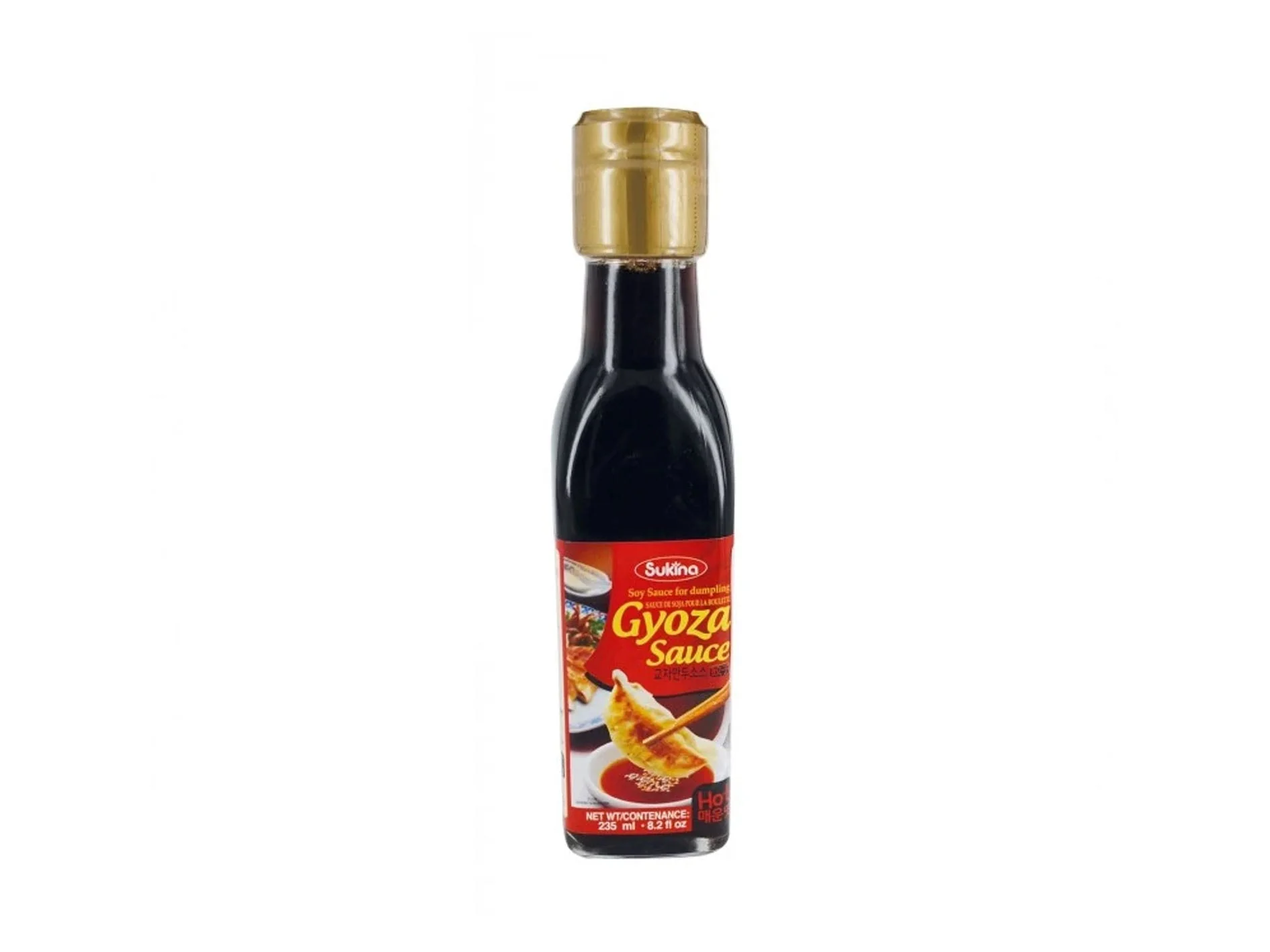 Sukina  Gyoza Sauce Hot 230ml 수키나 매운 교자소스 230ml