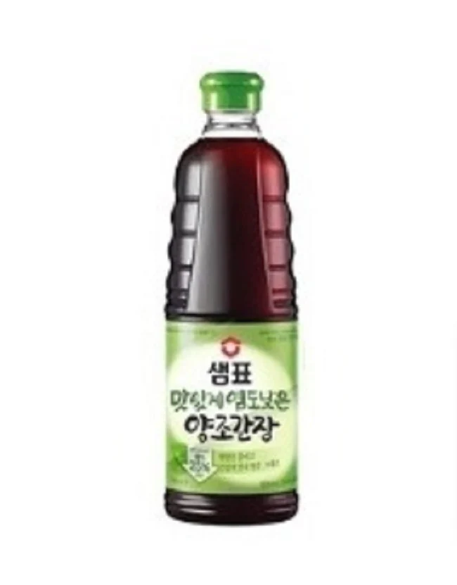 SEMPIO NATURALLY BREWED SOY SAUCE 500ml, 샘표 저염 양조간장 500ml
