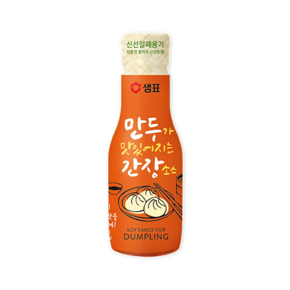 Sempio Soy Sauce For Dumpling 200ml, 샘표 만두가 맛있어지는 간장소스 200ml