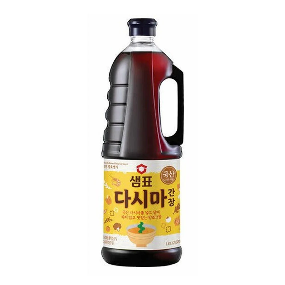 Sempio Kelp Soy Sauce 60.9oz, 샘표 다시마 간장 1.8L