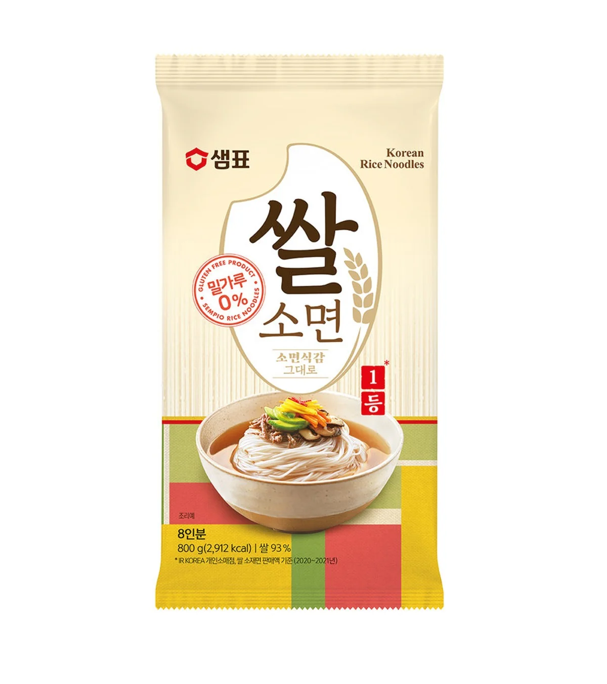 SEMPIO Rice noodle 800g , 샘표 쌀 소면 800g