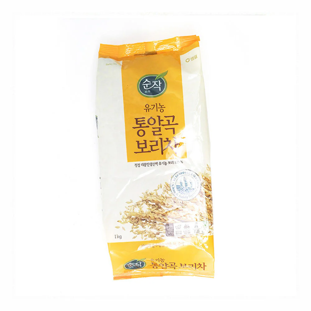 Sempio Barley Tea, Roasted Grains 2.2Lb 샘표 통알곡 보리차 1kg
