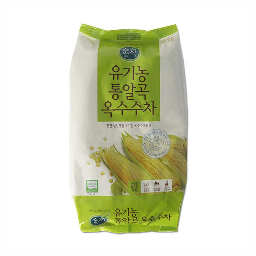 Sempio Corn Tea, Roasted Grains 2.2Lb 샘표 통알곡 옥수수차 1kg