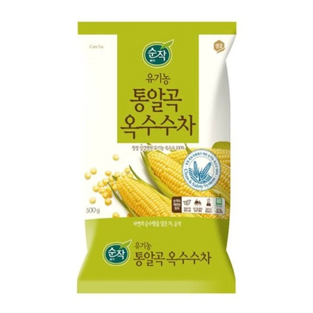 Sempio Roasted Corn Tea 17.64oz 샘표 통알곡 옥수수차 500g