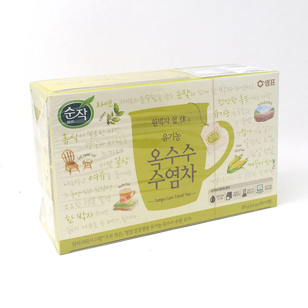 Sempio Corn Silk Tea 0.05oz X 80 샘표 옥수수수염차 1.5g X 80