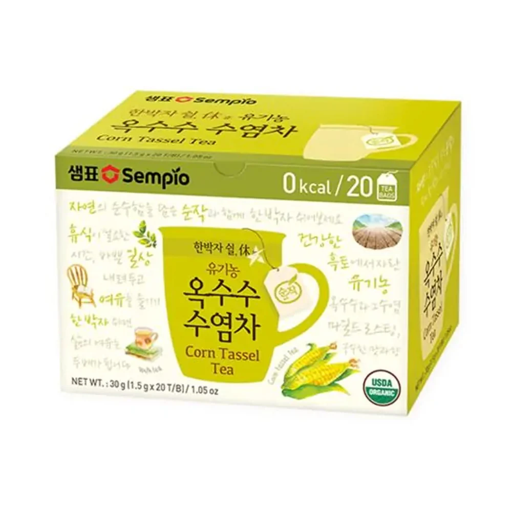 Sempio Corn Tassel Tea 0.05oz X 20 샘표 옥수수수염차 1.5g X 20