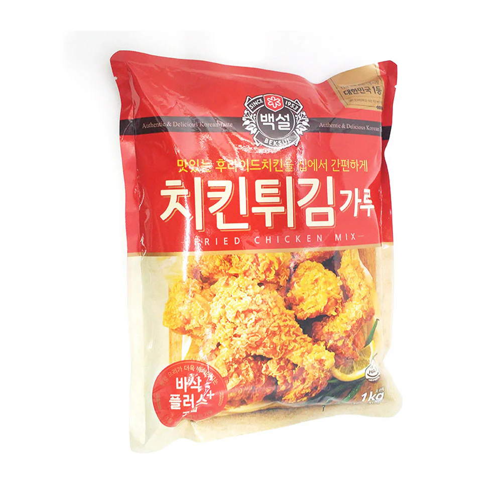 BEKSUL Fried Chicken Mix For Cooking 35.27oz 백설 치킨튀김가루 1kg