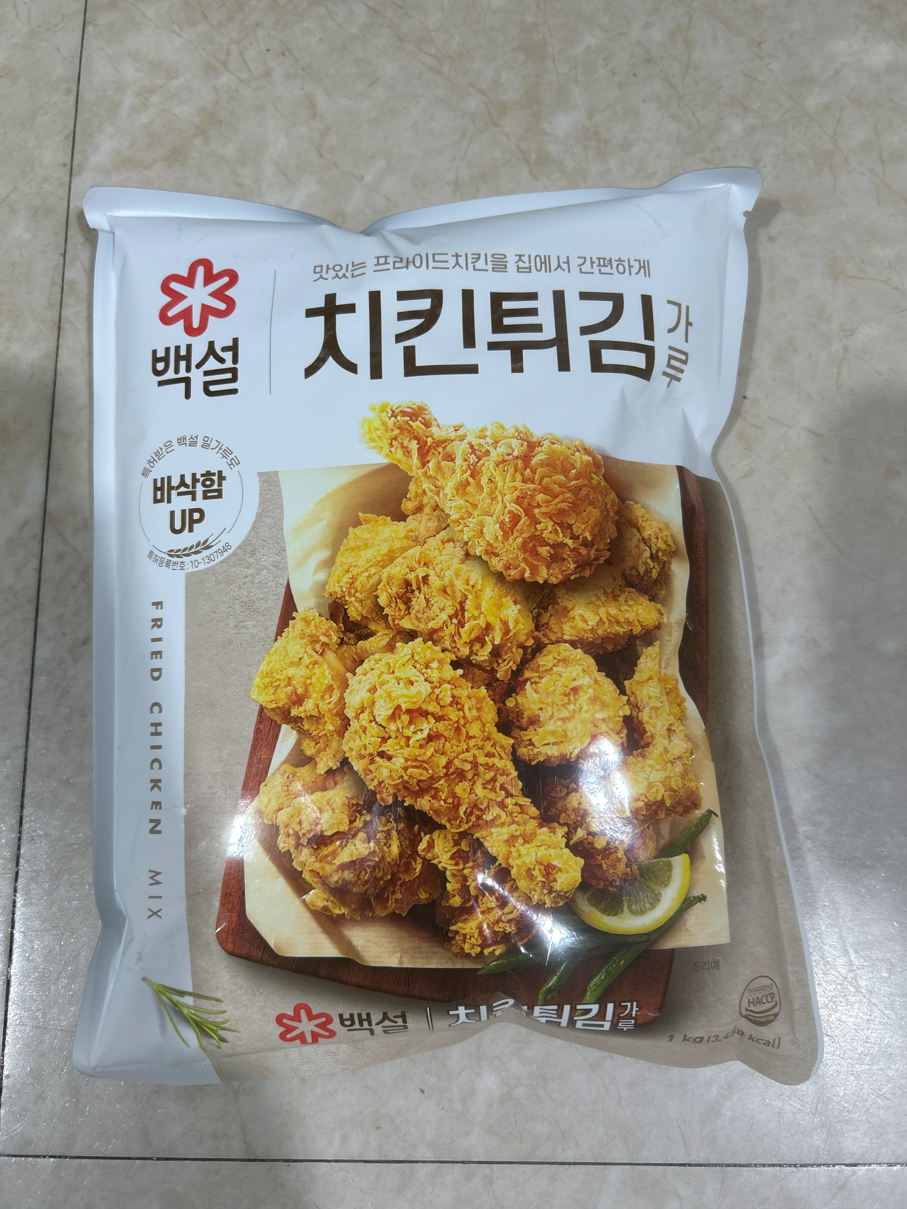 BEKSUL Fried Chicken Mix For Cooking 35.27oz 백설 치킨튀김가루 1kg - Image 2