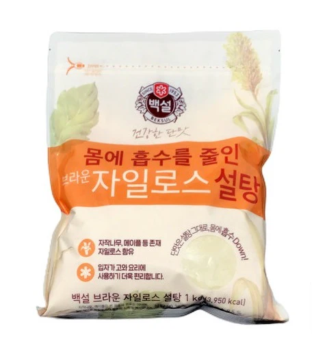CJ Coconut xylose sugar brown 2.2 LB, 백설 자일로스 황설탕 2.2 LB