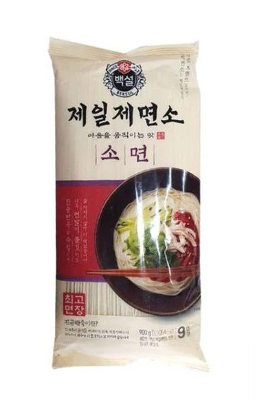 BEKSUL Somyun 900g, 백설 제일제면소 소면 900 g