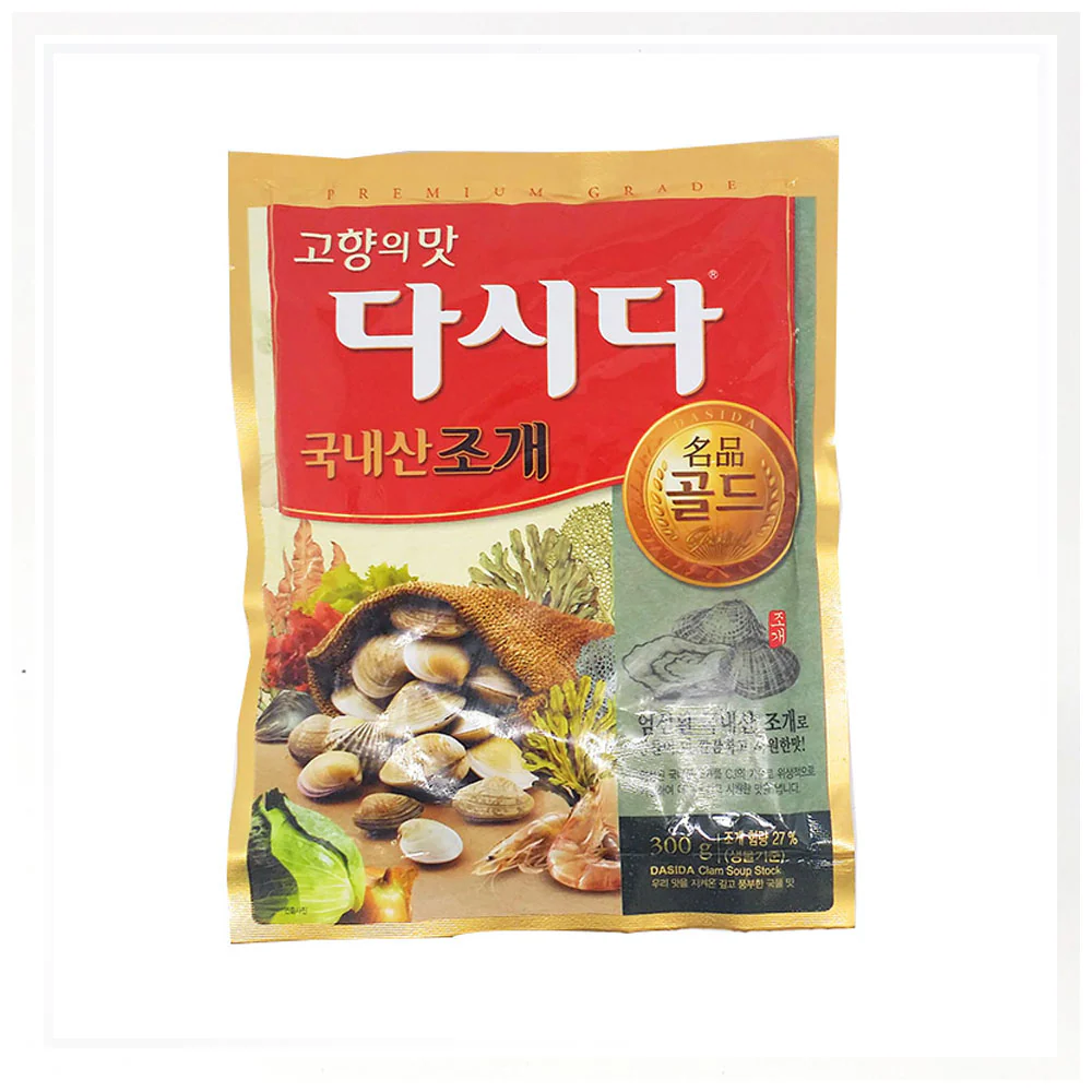 CJ Dasida Premium Gold Clam 10.58oz CJ 조개 다시다 300g