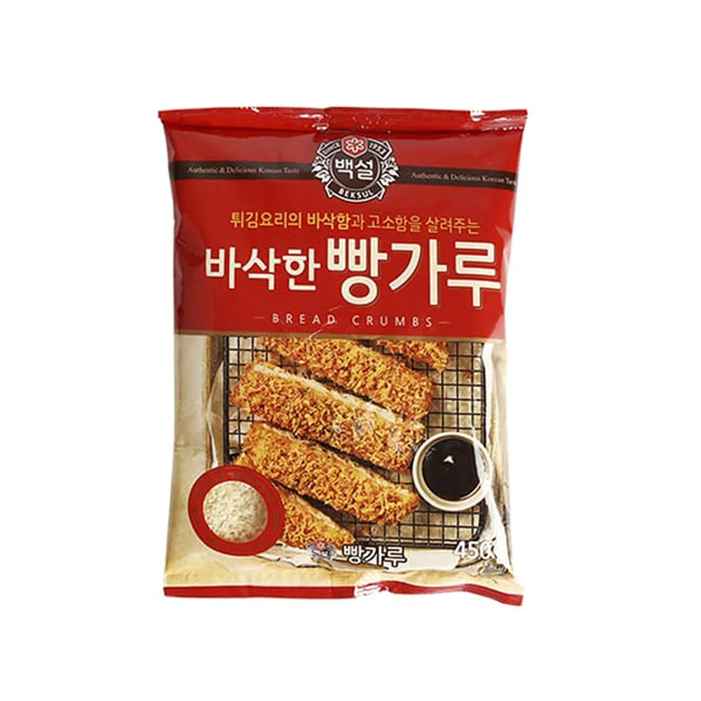BEKSUL Bread Crumbs For Cooking 450g 백설 바삭한 빵가루 450g