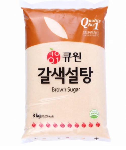 Q1 BROWN SUGAR 3kg, 큐원 갈색설탕 3kg