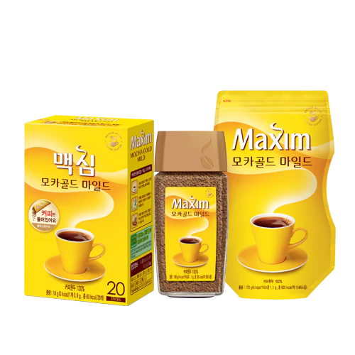 Maxim Mocha Gold Mild Coffee Mix 0.42oz x 100, 맥심 모카골드 마일드 커피 믹스 12g x 100 - Image 4