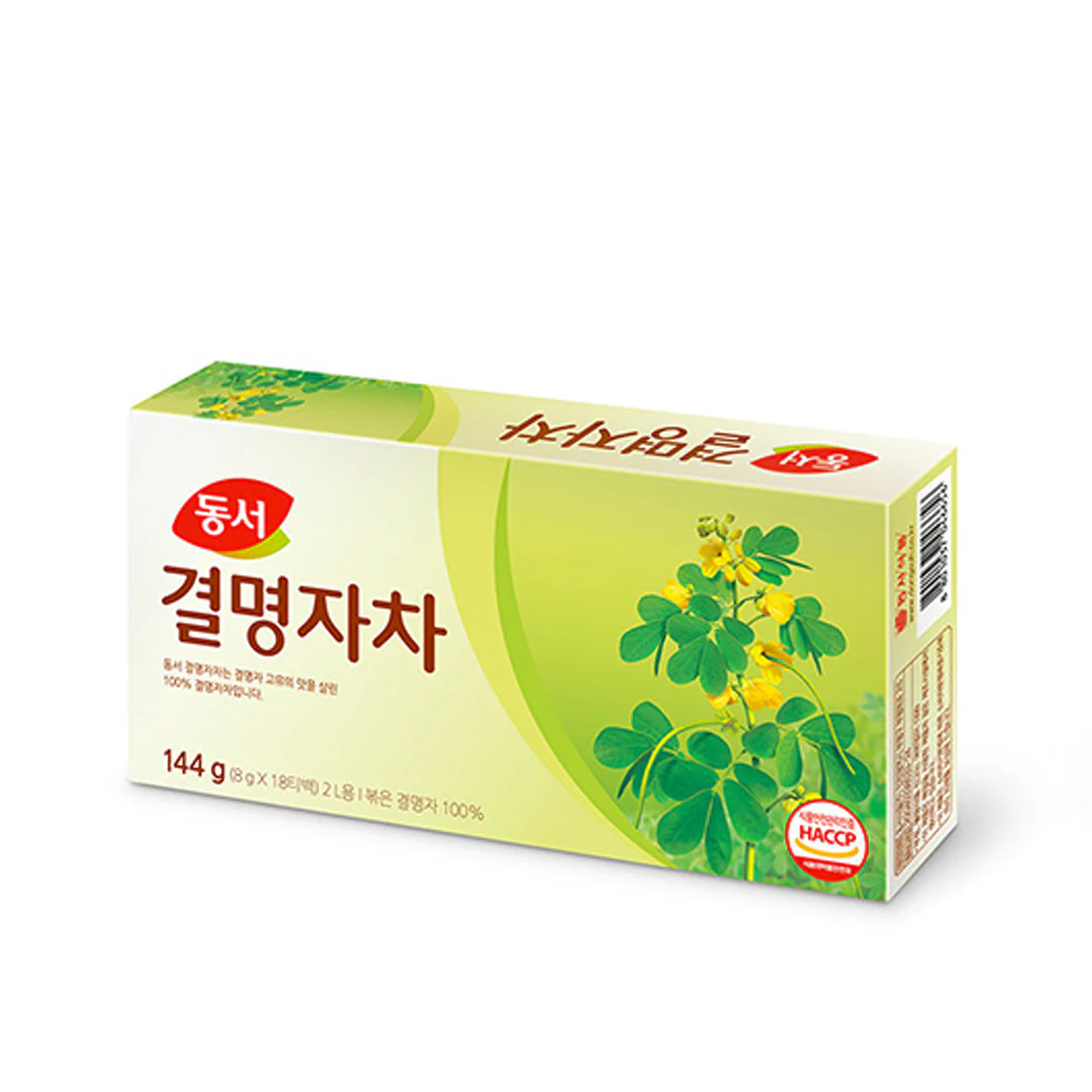 Dongsuh Cassia Toralinne Tea 0.28oz X 18 동서 결명자차 8g X 18