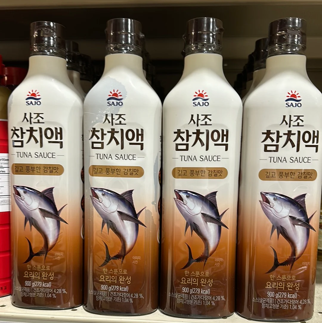 SAJO TUNA(KATSUO) SAUCE 900g/ 사조 참치액 900g