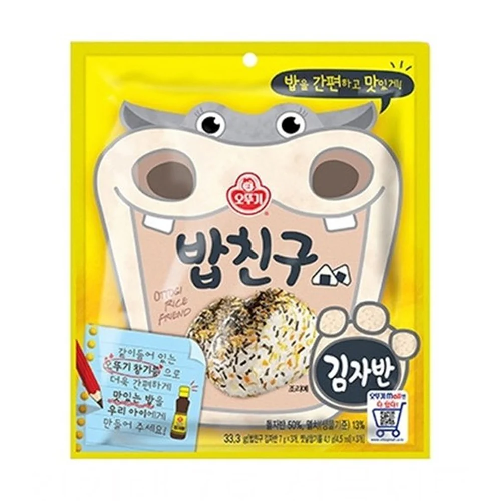 Ottogi Rice Seasoning Laver Flavor 1.17oz 오뚜기 밥친구 김자반 33.3g