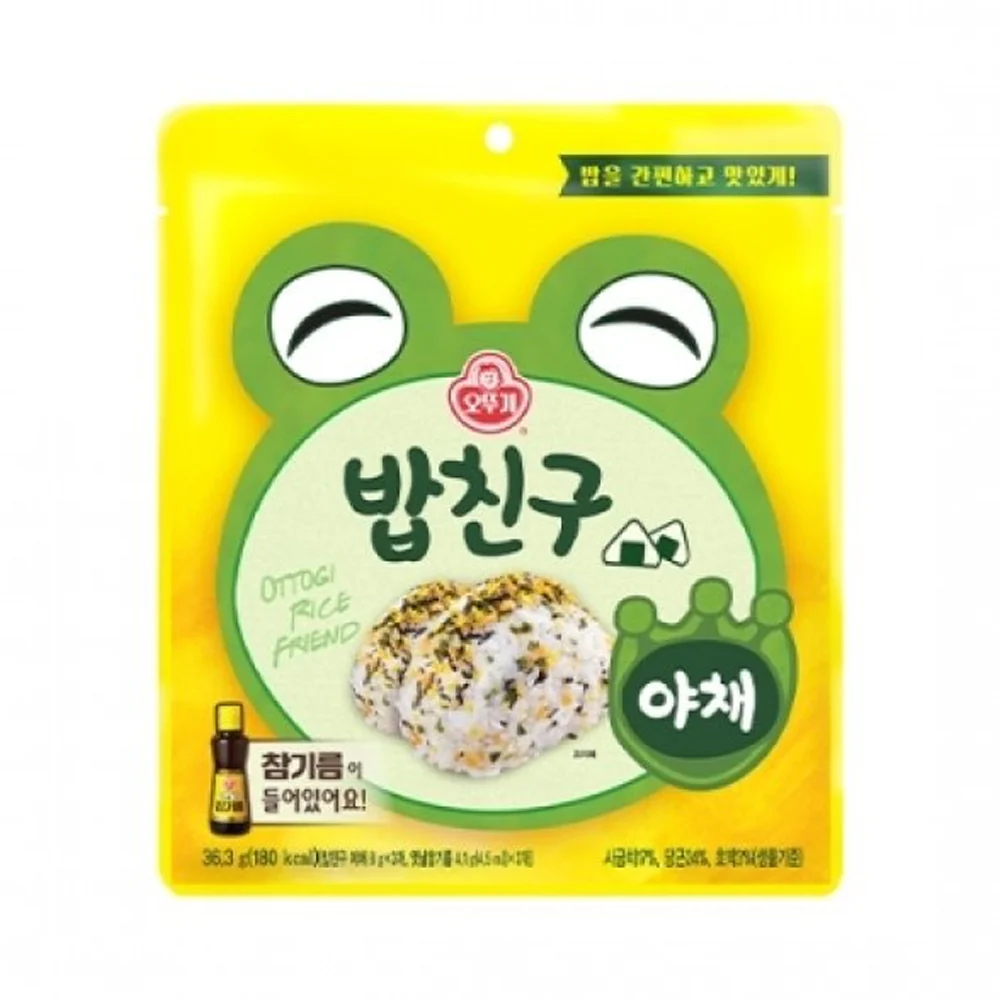 Ottogi Rice Seasoning Vegetable Flavor 1.28oz 오뚜기 밥친구 야채 36.3g