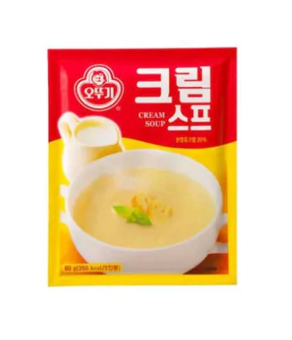 OTTOGI CREAM SOUP 80g , 오뚜기 크림 스프 80g