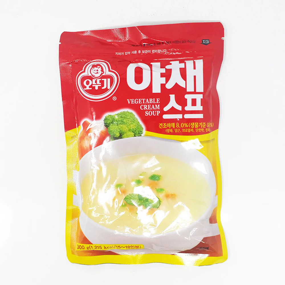 Ottogi Vegetable Cream Soup Mix 10.58oz 오뚜기 야채스프 300g