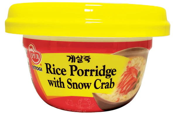 RICE PORRIDGE W/SNOW CRAB 285g 오뚜기 게살죽 285g