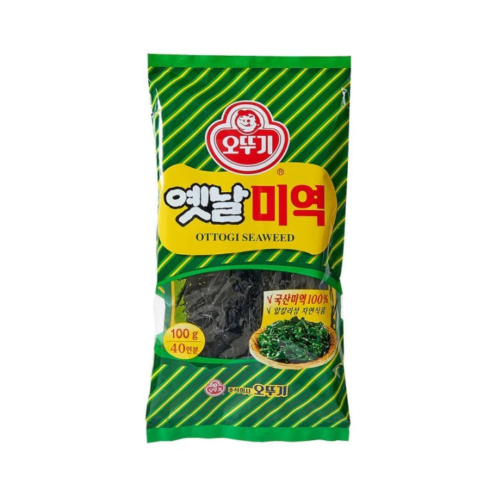OTTOGI DRIED SEAWEED 100g, 오뚜기 옛날미역 100g