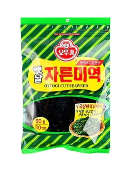 OTTOGI DRIED CUT SEAWEED 50g, 오뚜기 옛날 자른미역 50g