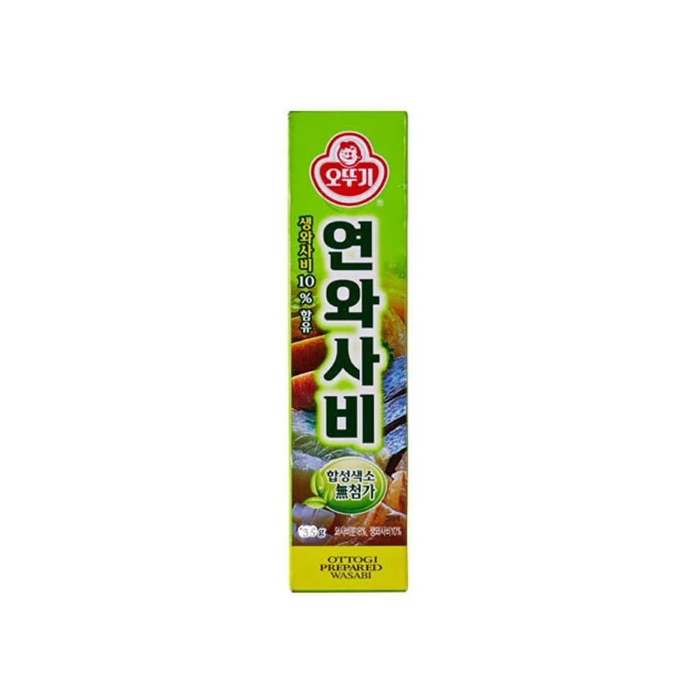 Ottogi Prepared Wasabi Paste 1.23oz, 오뚜기 연와사비 35g