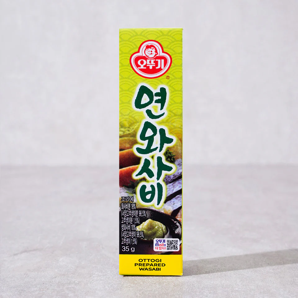 Ottogi Prepared Wasabi Paste 1.23oz, 오뚜기 연와사비 35g - Image 3