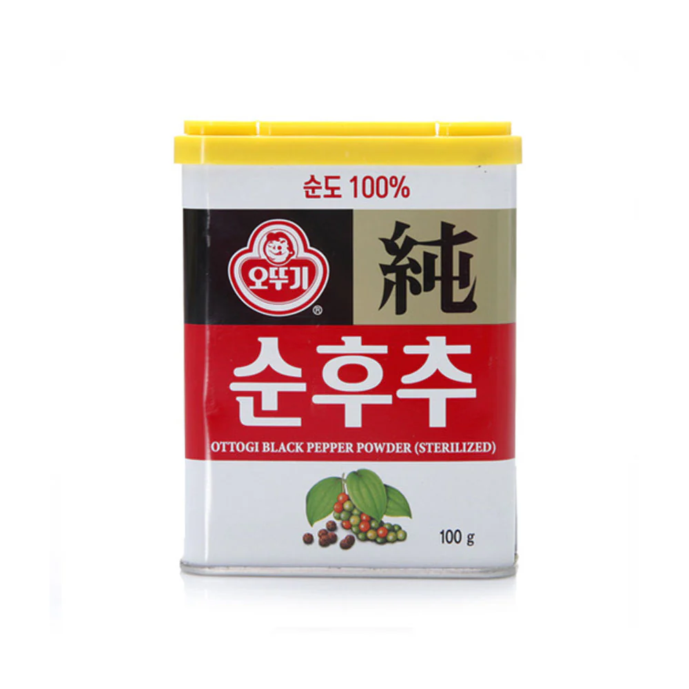 Ottogi Black Pepper Powder 3.52oz 오뚜기 순후추 100g