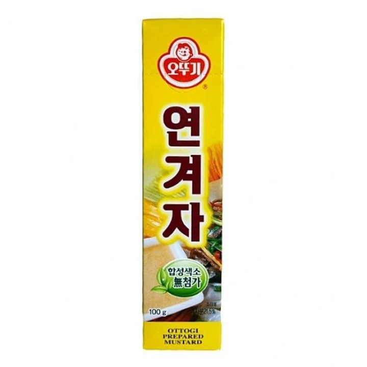 OTTOGI PREPARED MUSTARD 100g , 오뚜기 연겨자 100g