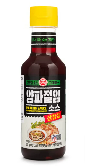 OTTOGI PICKLING SAUCE F ONION 330g, 오뚜기 양파절임 소스 330g
