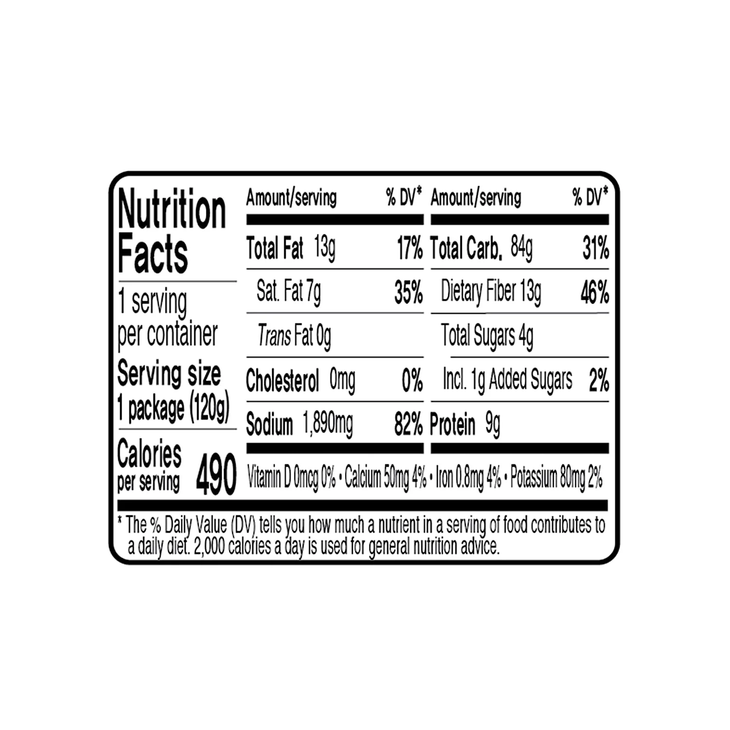 Ottogi Odongtong Myon Ramyun 4.23oz x 4, 오뚜기 오동통면 120g x 4 - Image 5