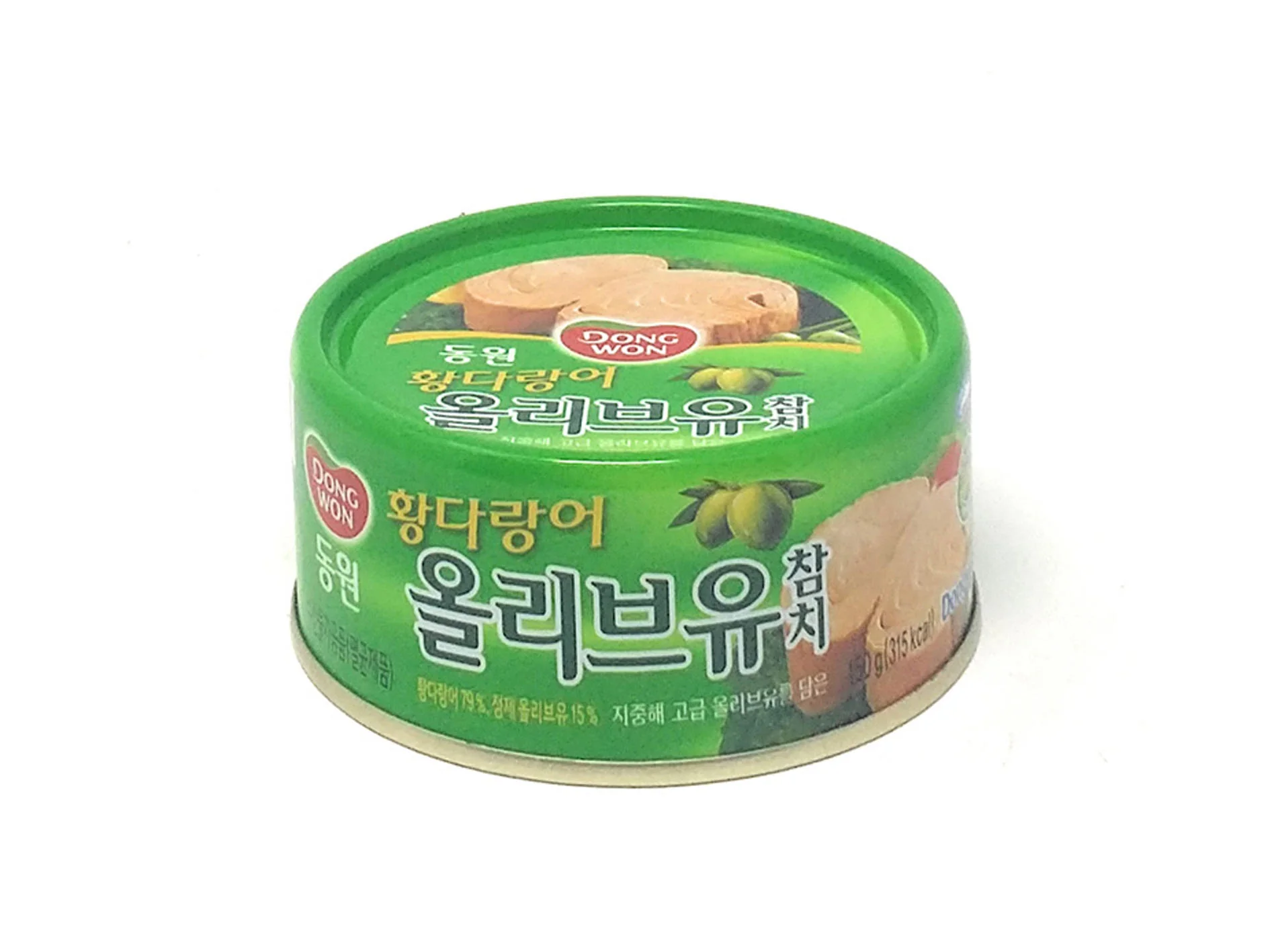Dongwon Tuna Chunk Style In Olive Oil 5.29oz 동원 올리브유 참치 150g
